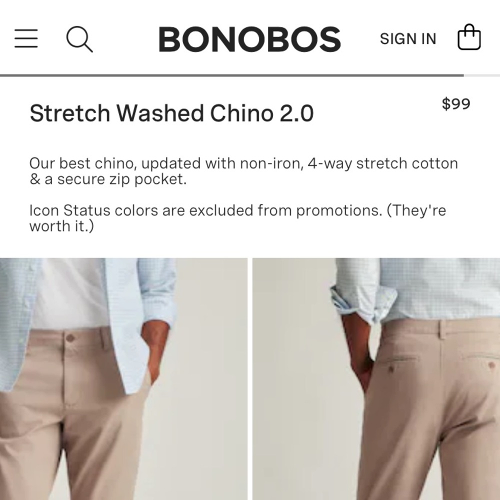 Bonobos jeans